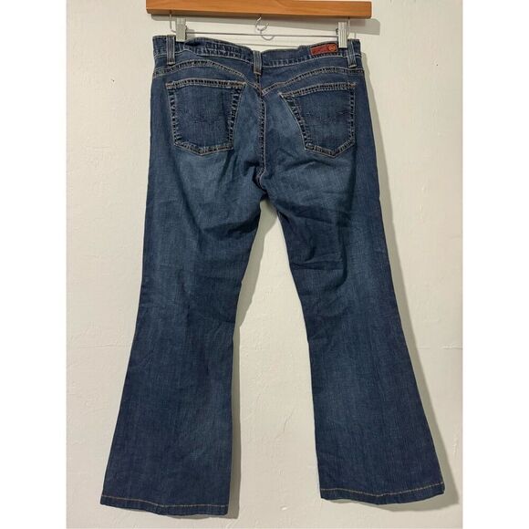 Adriano Goldschmied the legend flare blue jeans 32R - Picture 9 of 9
